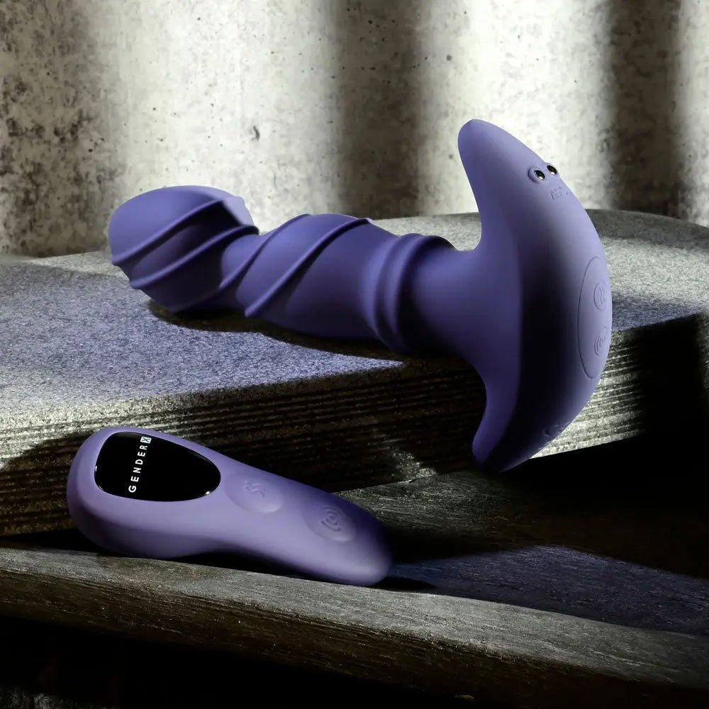 Shop affordable quality Gender X RING IT - 16.5 cm USB Rechargeable Vibrator with Wireless Remote - Discreet Intimate Essentials - VIBRATORS - Gender X