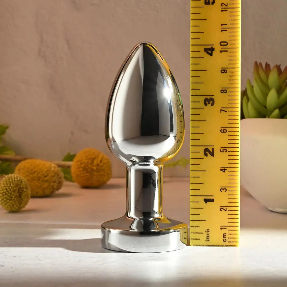 Shop affordable quality Gender X ROCKIN METAL PLUG XL - 10.5 cm USB Rechargeable Vibrating XL Butt Plug - Discreet Intimate Essentials - ANAL TOYS - Gender X