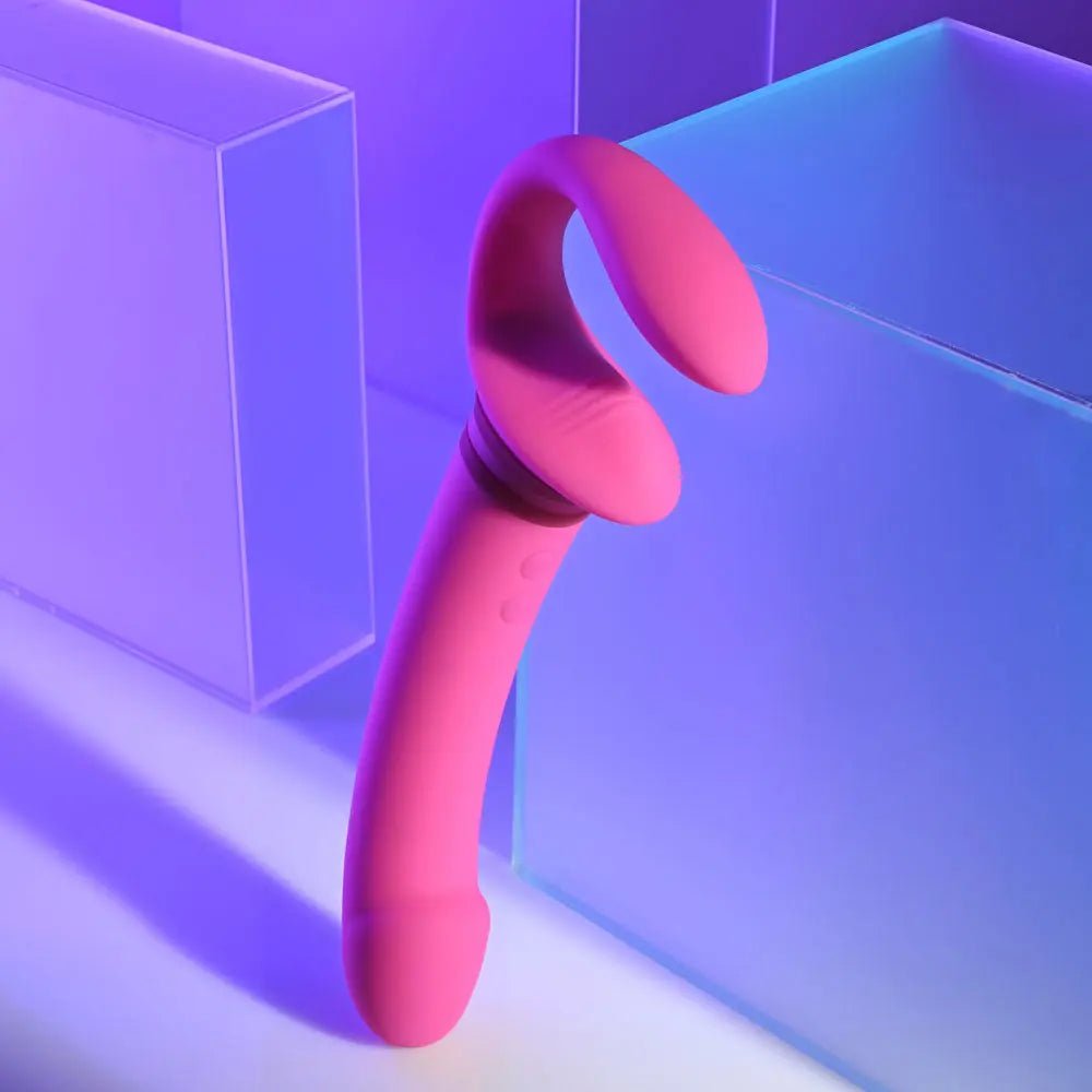 Shop affordable quality Gender X SHARING IS CARING - 21.9 cm USB Rechargeable Strapless Strap-On - Discreet Intimate Essentials - STRAP-ONS - Gender X