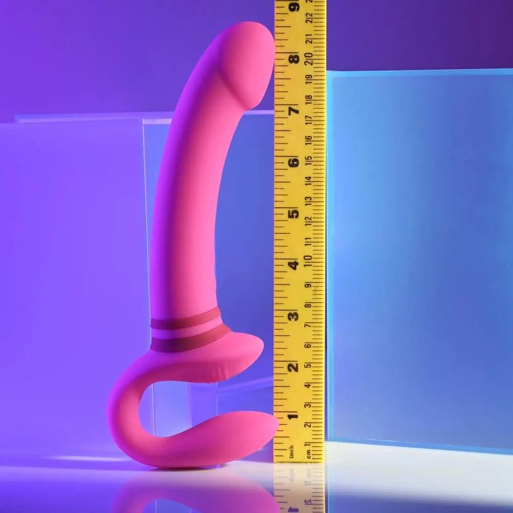 Gender X SHARING IS CARING -  21.9 cm USB Rechargeable Strapless Strap-On Gender X Discreet Intimate Essentials.