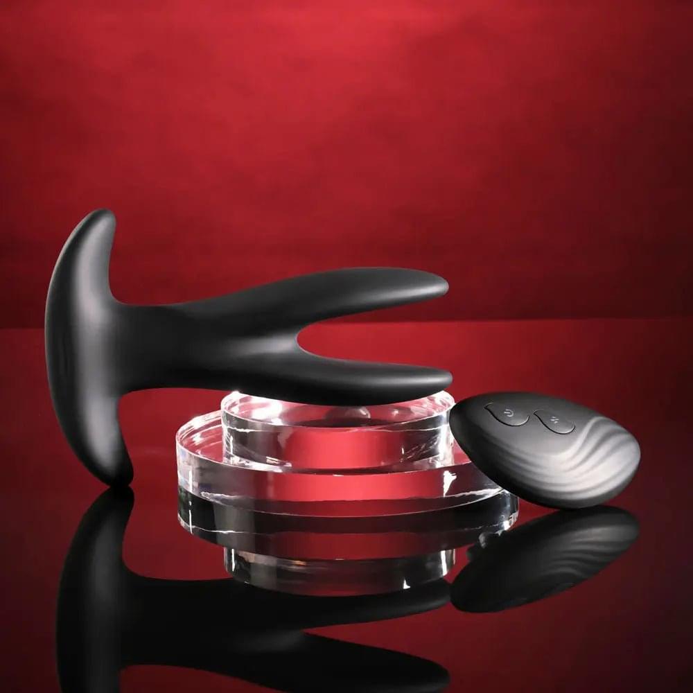Gender X SPREAD THE LOVE -  USB Rechargeable Stretching Anal Plug with Wireless Remote Gender X Discreet Intimate Essentials.