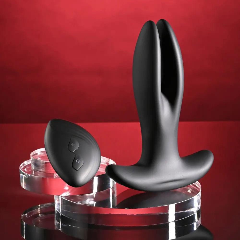 Gender X SPREAD THE LOVE -  USB Rechargeable Stretching Anal Plug with Wireless Remote Gender X Discreet Intimate Essentials.