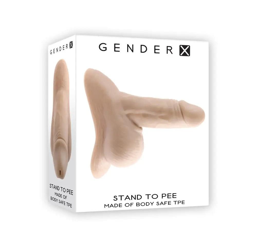 Gender X STAND TO PEE - Light -  Realistic Stand-To-Pee Funnel Gender X Discreet Intimate Essentials.
