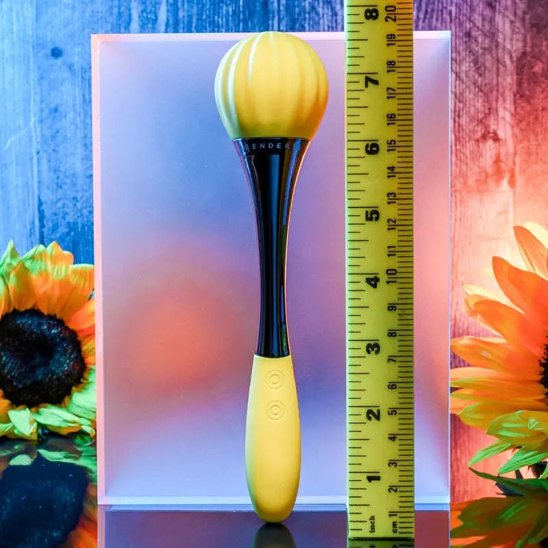 Shop affordable quality Gender X SUNFLOWER - 20 cm USB Rechargeable Massage Wand - Discreet Intimate Essentials - VIBRATORS - Gender X