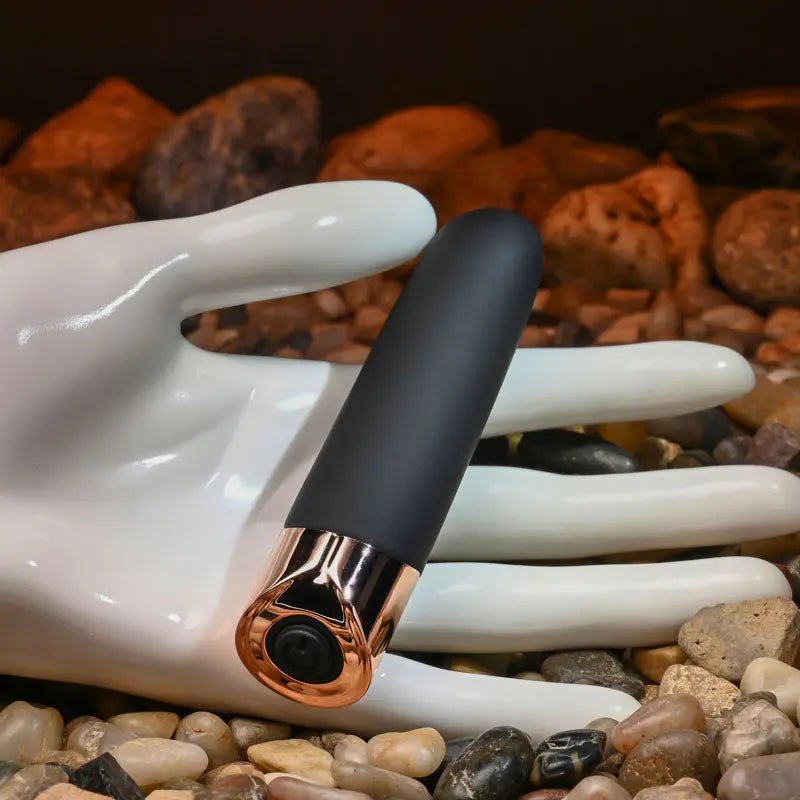 Shop affordable quality Gender X THE GOLD STANDARD - /Rose Gold 10 cm USB Rechargeable Bullet - Discreet Intimate Essentials - BULLETS & EGGS - Gender X