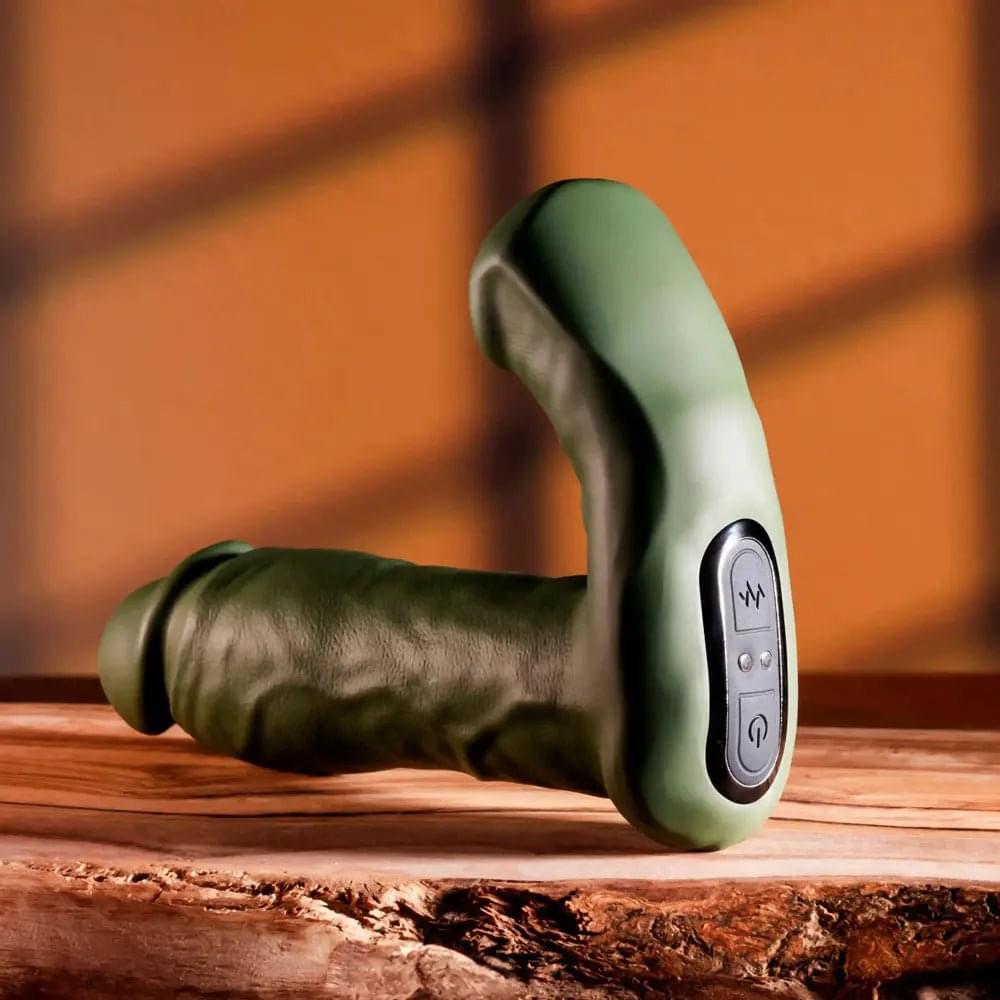 Gender X THE HUNK -  15.2 cm USB Rechargeable Thrusting Vibrator with Remote Gender X Discreet Intimate Essentials.