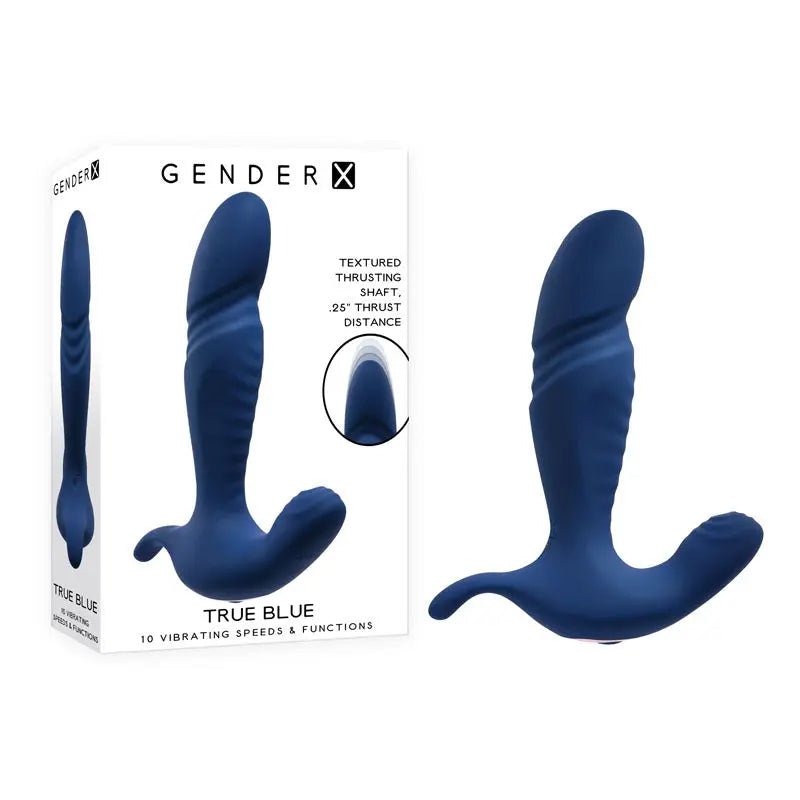 Shop affordable quality Gender X TRUE - 13.5 cm USB Rechargeable Thrusting Prostate Massager - Discreet Intimate Essentials - ANAL TOYS - Gender X