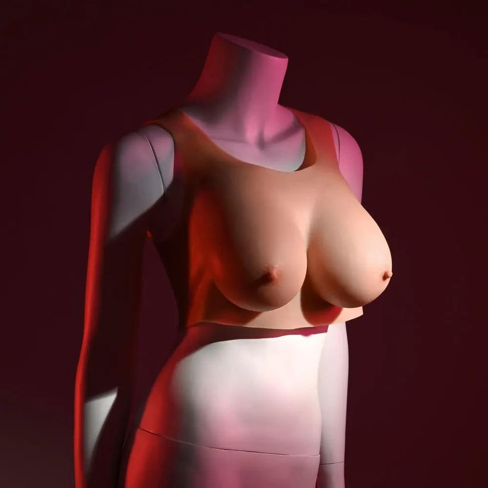 Gender X UNDERGARMENTS - PLATE D-CUP - Light -  Wearable Breasts - D-Cup Size Gender X Discreet Intimate Essentials.