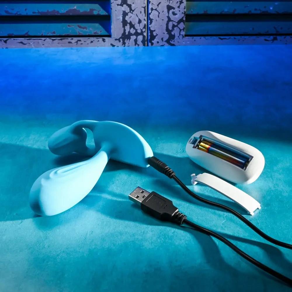 Gender X WEAR ME OUT -  11.1 cm USB Rechargeable Wearable Vibrator with Wireless Remote Gender X Discreet Intimate Essentials.