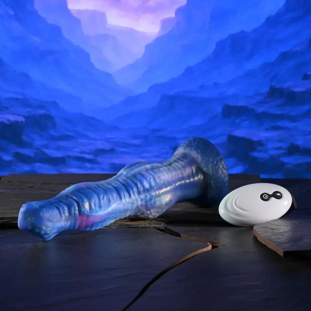 Gender X WILDEST DREAMS - USB Rechargeable Vibrating and Thrusting Fantasy Dildo with Wireless Remote Gender X Discreet Intimate Essentials.