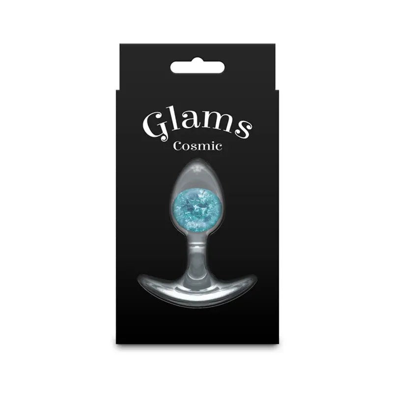 Shop affordable quality Glams Cosmic - Small - Clear/ 8.1 cm Small Butt Plug - Discreet Intimate Essentials - ANAL TOYS - NS Novelties