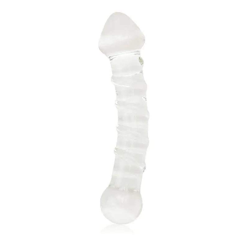 Glass Romance 5 Clear 7in Glass Romance Discreet Intimate Essentials.
