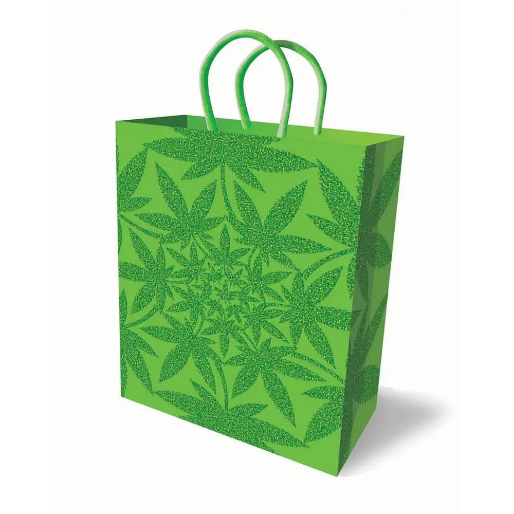 Glitter Ganja Gift Bag - Novelty Gift Bag Little Genie Discreet Intimate Essentials.
