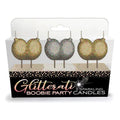 Glitterati - Boobie Candle Set - Novelty Candles - Set of 3 Little Genie Discreet Intimate Essentials.