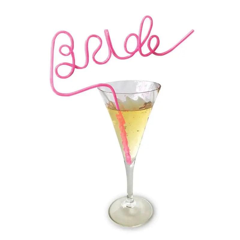 Glitterati - Bride Straw - Hens Party Novelty Little Genie Discreet Intimate Essentials.