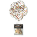 Glitterati - Confetti Balloons - Party Balloons - 5 Pack Little Genie Discreet Intimate Essentials.