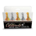 Shop affordable quality Glitterati - Penis Party Candles - Novelty Candles - 5 Pack - Discreet Intimate Essentials - NOVELTIES - Little Genie