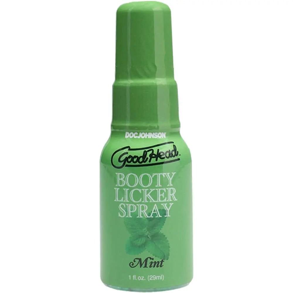 GoodHead Booty Licker Spray - Mint - Mint Flavoured Spray - 29 ml Bottle Doc Johnson Discreet Intimate Essentials.