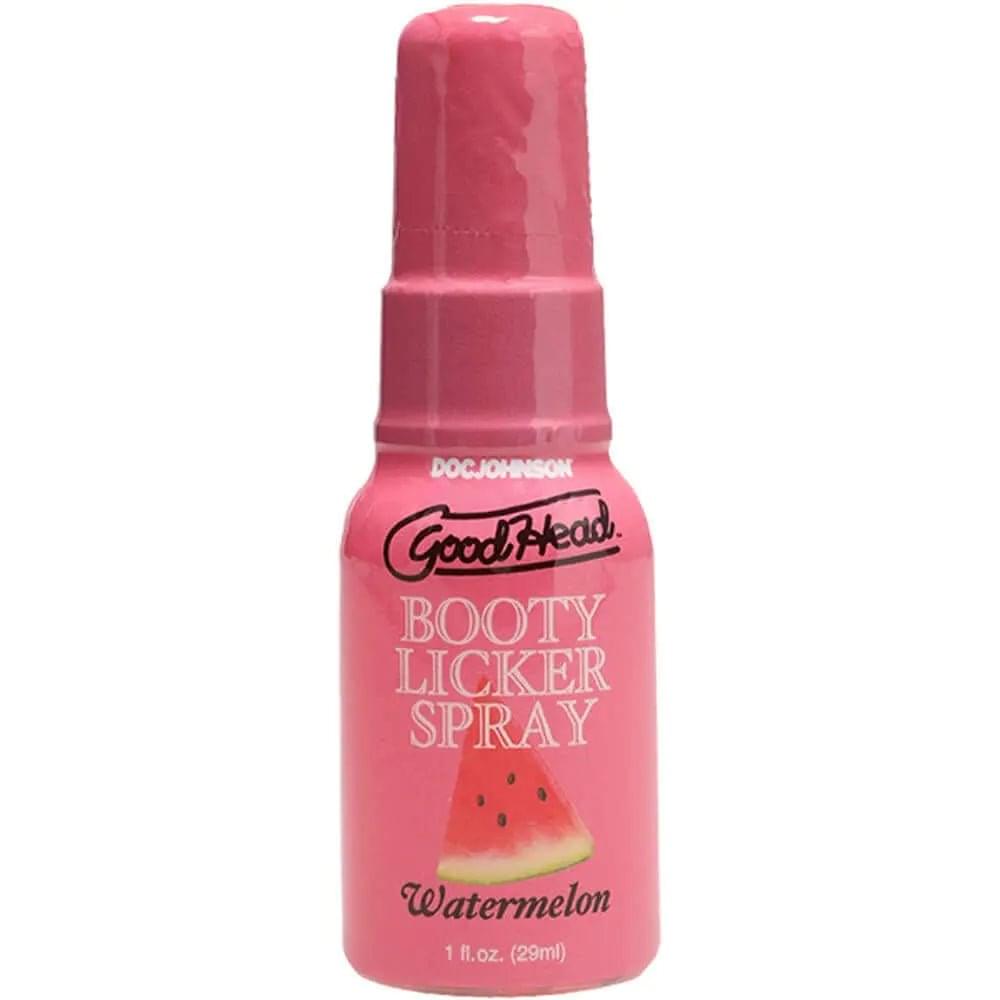 GoodHead Booty Licker Spray - Watermelon - Watermelon Flavoured Spray - 29 ml Bottle Doc Johnson Discreet Intimate Essentials.