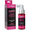 GoodHead Deep Throat Spray - Sweet Strawberry - Sweet Strawberry Flavoured Deep Throat Spray - 59 ml Bottle Doc Johnson Discreet Intimate Essentials.
