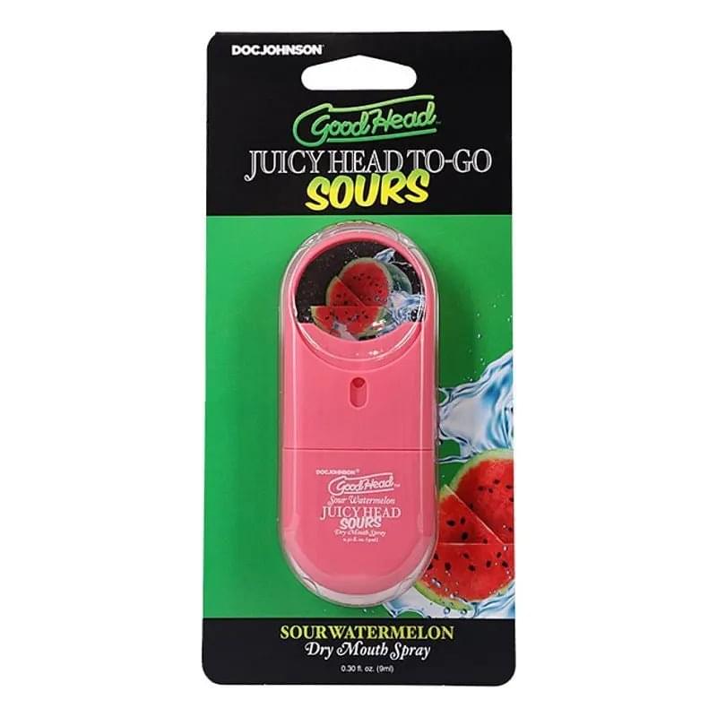 GoodHead Juicy Head Spray To-Go Sour Watermelon 9ml GoodHead Discreet Intimate Essentials.