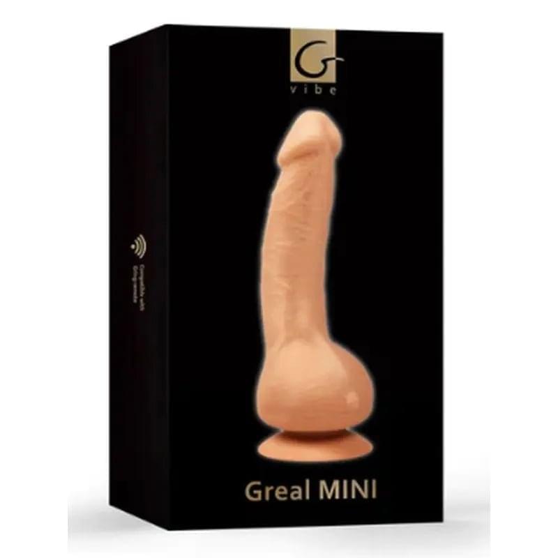 Greal MINI Flesh w Suction Cup Gvibe Discreet Intimate Essentials.