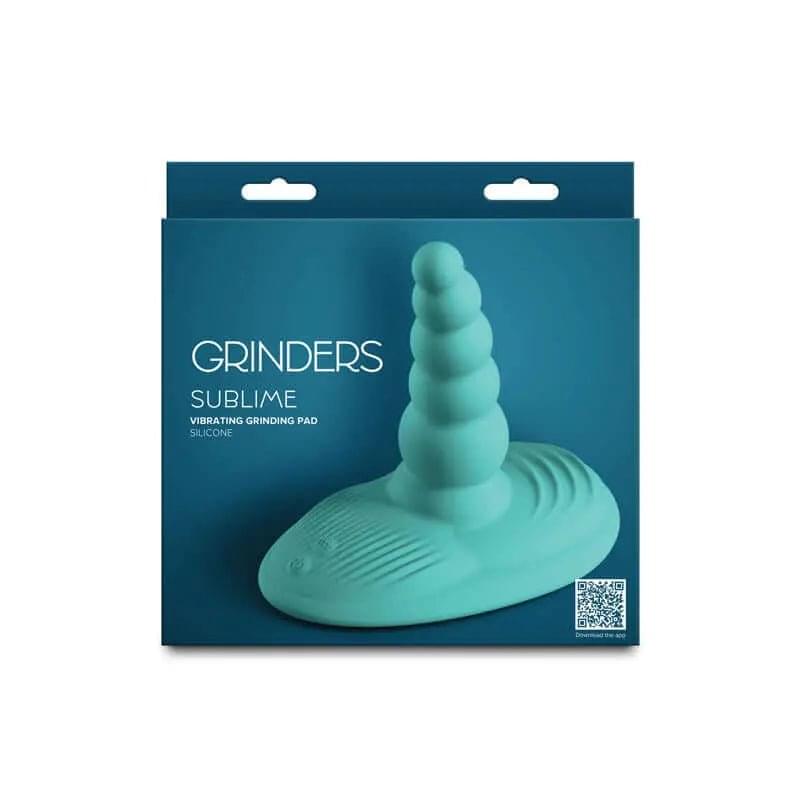 Grinders Sublime - Aqua - Aqua USB Rechargeable Vibrating Grinder Pad NS Novelties Discreet Intimate Essentials.