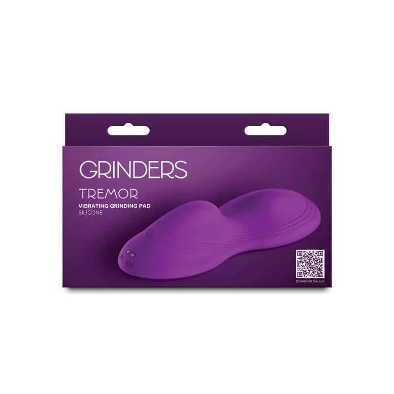 Grinders Tremor - Violet - Violet USB Rechargeable Vibrating Grinder Pad NS Novelties Discreet Intimate Essentials.