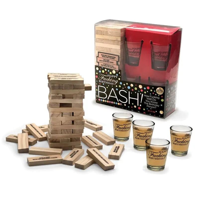 Happy Fucking Birthday Bash - Drinking Party Game Little Genie Discreet Intimate Essentials.