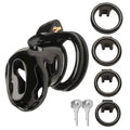 Hard Stop Double Ring Chastity Cage Master Series Discreet Intimate Essentials.
