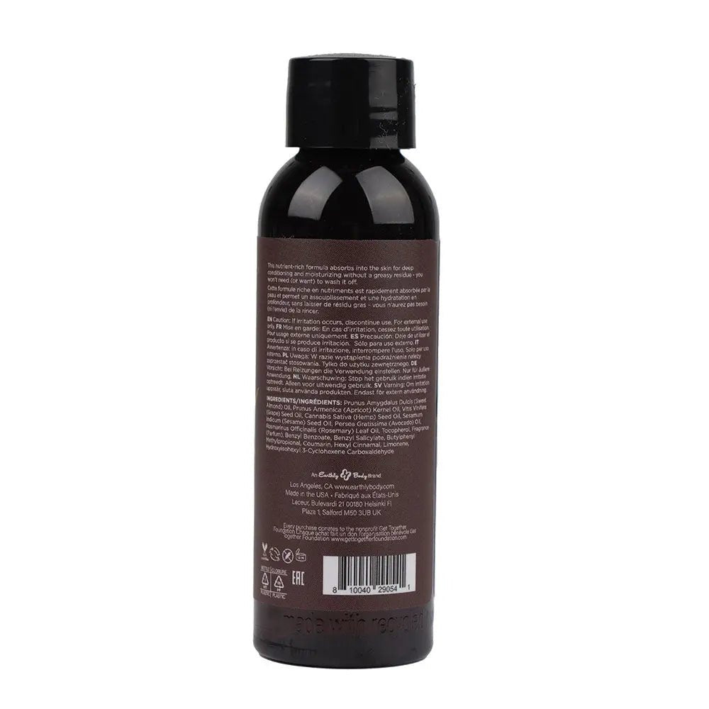 Shop affordable quality Hemp Seed Massage & Body Oil - Beach Daze (Coconut & Pineapple) Scented - 59 ml Bottle - Discreet Intimate Essentials - LOTIONS & LUBES - Earthly Body