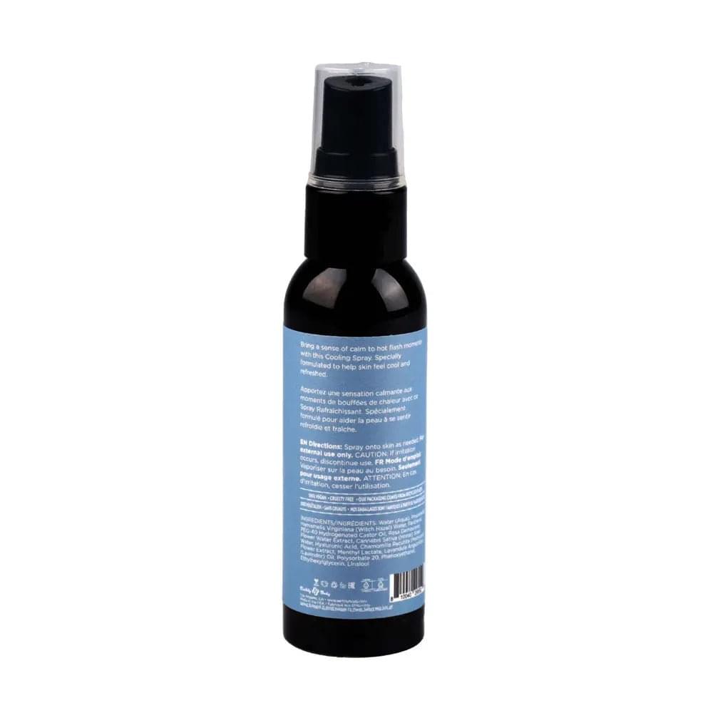 Hemp Seed MELLOW Cooling Spray - Night Time Cooling Spray - 60 ml Earthly Body Discreet Intimate Essentials.
