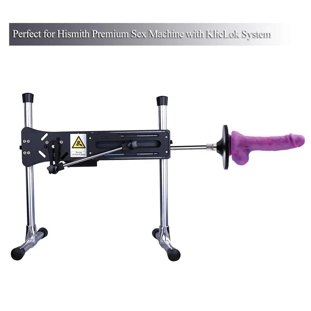 Hismith 3.5 Inch Suction Cup Dildo Adapter - Universal Dildo with Suction Base KlicLok Adapter for Hismith Sex Machines Hismith Discreet Intimate Essentials.