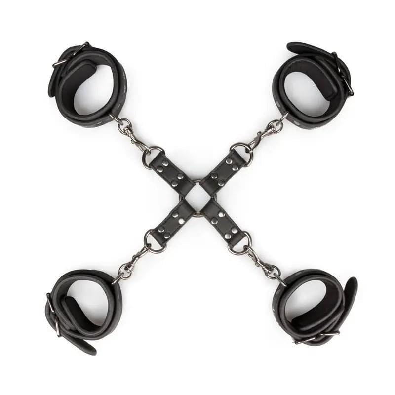 Hogtie With Hand and Ankle Cuffs Fetish Collection Discreet Intimate Essentials.