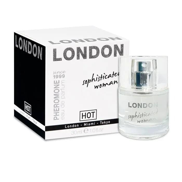 Hot Pheromone London - Sophisticated Woman - Pheromone Perfume for Women - 30 ml Bottle Hot Production Discreet Intimate Essentials.