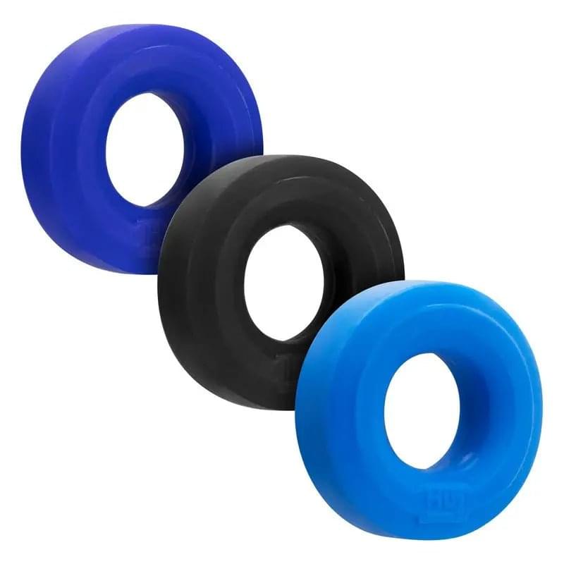 HUJ3 C-RING 3 Pc by Hunkyjunk Hunkyjunk Discreet Intimate Essentials.