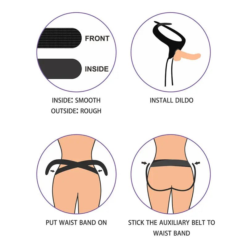 Shop affordable quality Ingen Easy Strap-On Harness - Adjustable Strap-On Harness (No Probe Included) - Discreet Intimate Essentials - STRAP-ONS - Lovetoy