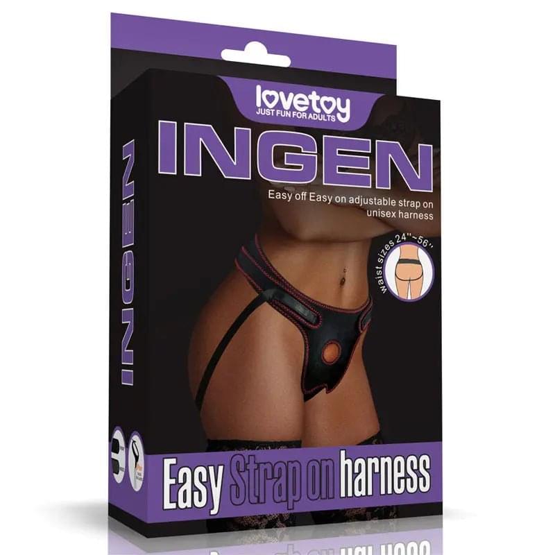 Ingen Easy Strap-On Harness -  Adjustable Strap-On Harness (No Probe Included) Lovetoy Discreet Intimate Essentials.