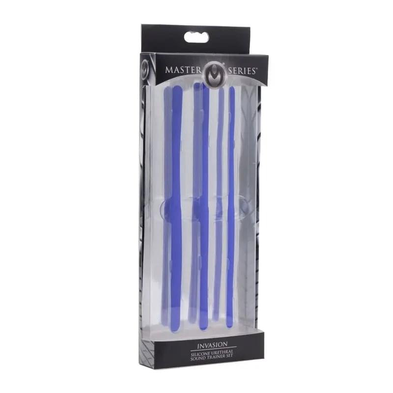 Invasion Silicone Urethral Sound Trainer Set Master Series Discreet Intimate Essentials.