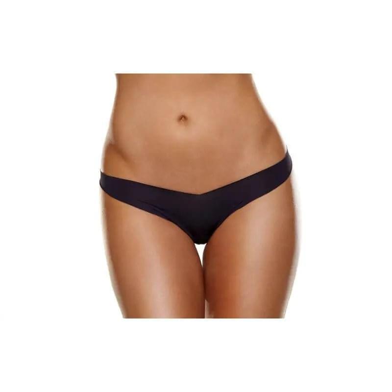 Invisible Thong Black Hollywood Curves Discreet Intimate Essentials.