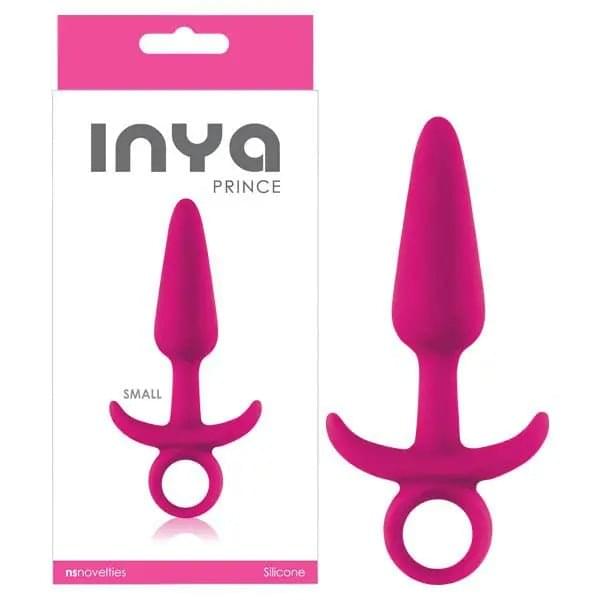 INYA Prince -  11.5 cm (4.5'') Small Butt Plug with Ring Pull NS Novelties Discreet Intimate Essentials.