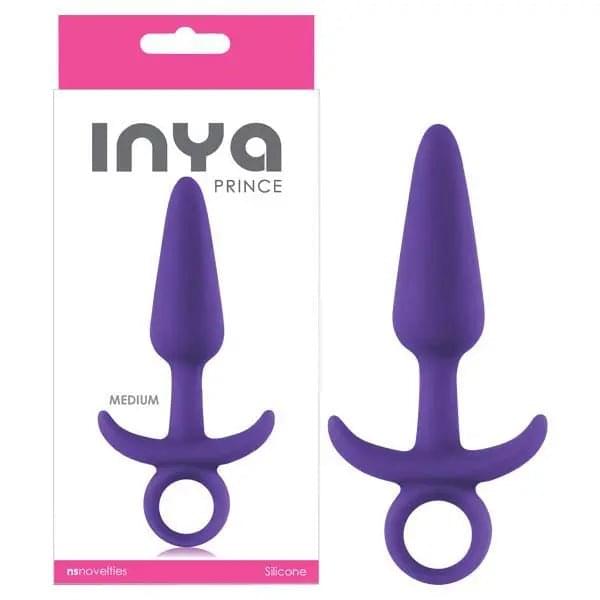 INYA Prince -  13 cm (5.1'') Medium Butt Plug with Ring Pull NS Novelties Discreet Intimate Essentials.