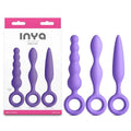 INYA Trio Kit -  -  Anal Plugs - Set of 3 NS Novelties Discreet Intimate Essentials.