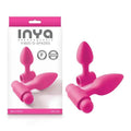 INYA Vibes-O-Spades - Pink Vibrating Butt Plugs - Set of 2 NS Novelties Discreet Intimate Essentials.