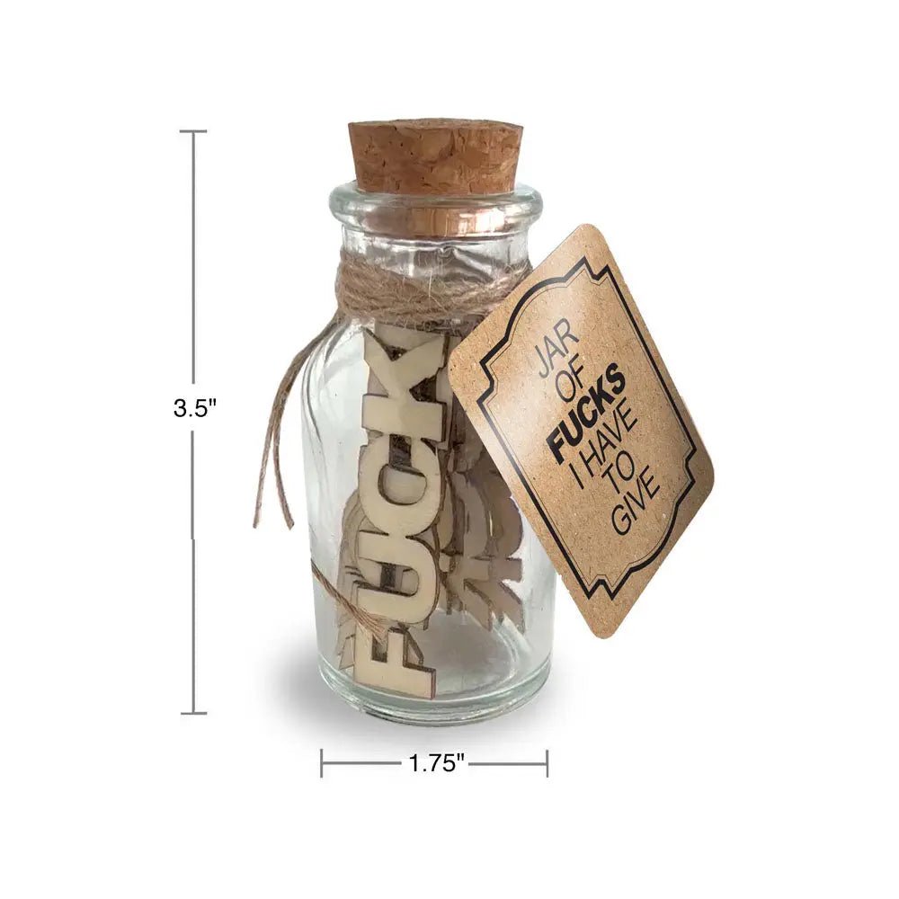 Shop affordable quality Jar Of Fucks I Have To Give - Novelty Gift - 15 Pack - Discreet Intimate Essentials - NOVELTIES - Little Genie