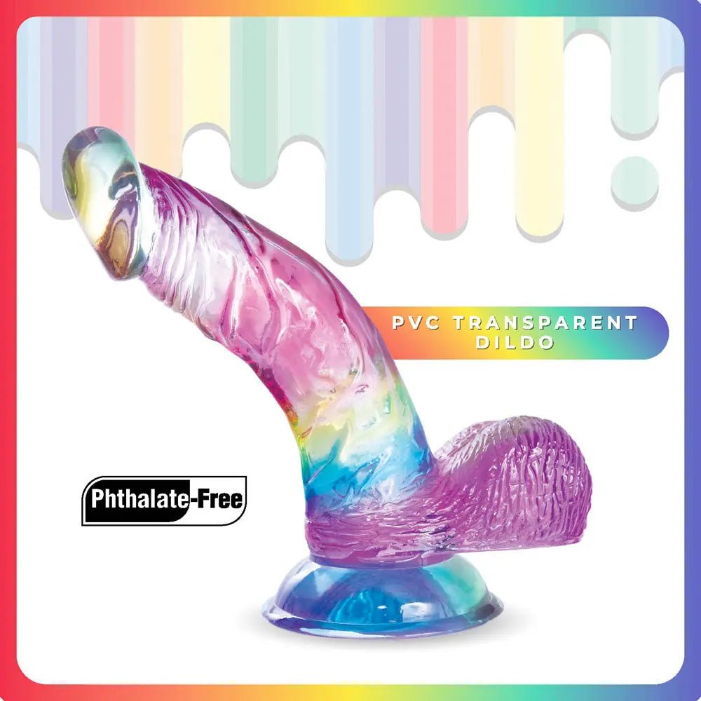 Shop affordable quality Jellido 14cm Curved Dildo - Clear 14 cm Dildo - Discreet Intimate Essentials - DONGS - Excellent Power
