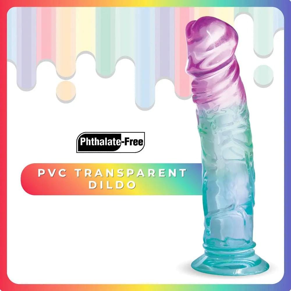 Jellido 18cm Dildo - Clear  18 cm Dildo Excellent Power Discreet Intimate Essentials.