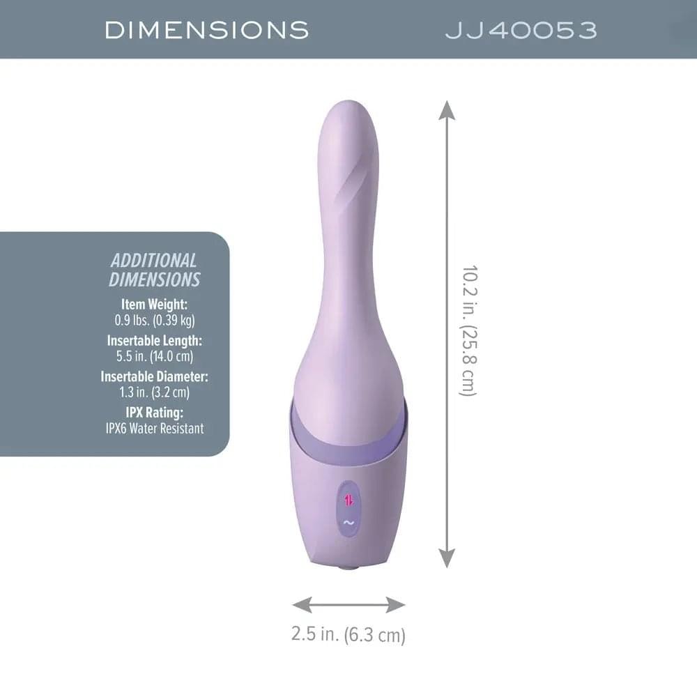 JimmyJane Hello Bang -  27 cm USB Rechargeable Warming & Thrusting Vibrator JimmyJane Discreet Intimate Essentials.