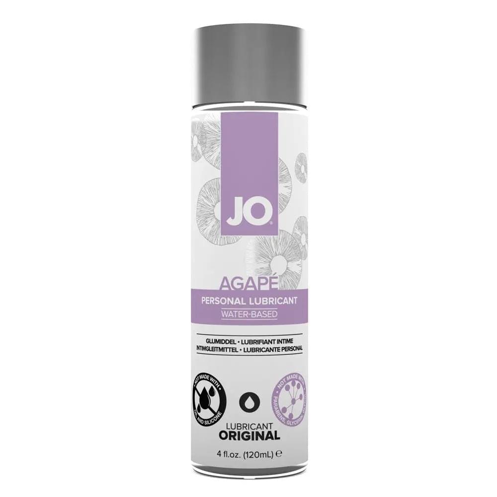 JO Agape Original Lube - 120 mL - Water Based Lubricant for Sensitive Skin - 120 ml Bottle JO Discreet Intimate Essentials.