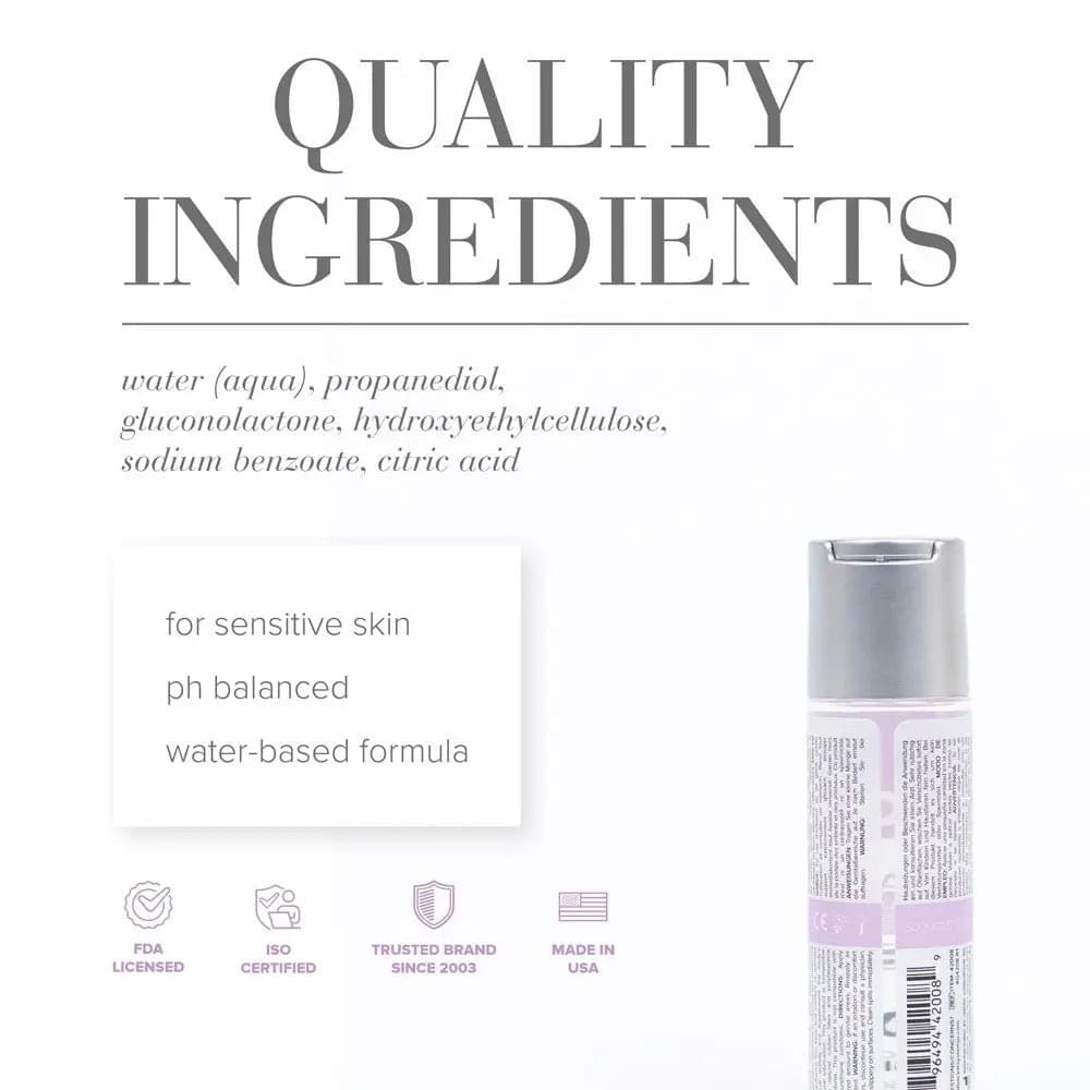 JO Agape Original Lube - 60 mL - Water Based Lubricant for Sensitive Skin - 60 ml Bottle JO Discreet Intimate Essentials.